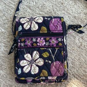 *Like New* Vera Bradley Floral Nightingale Crossbody/Shoulder Bag/ Purse